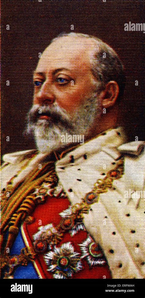 King Edward Vii Portrait Reigned 1901 1910 Edward The Seventh Was