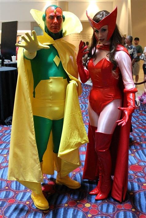 Cosplay The Vision And Scarlet Witch Scarlet Witch Cosplay Cosplay