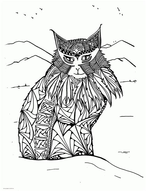 Lynx Coloring Page Coloring Pages Printablecom