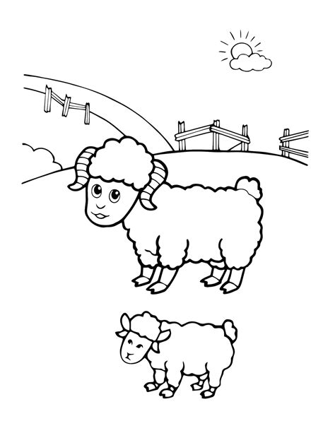 Farm Animal Coloring Pages 20 Printable Farm Animal Coloring Etsy