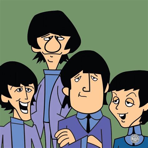 The Beatles Caricature Beatles Cartoon The Beatles Beatles Graphic