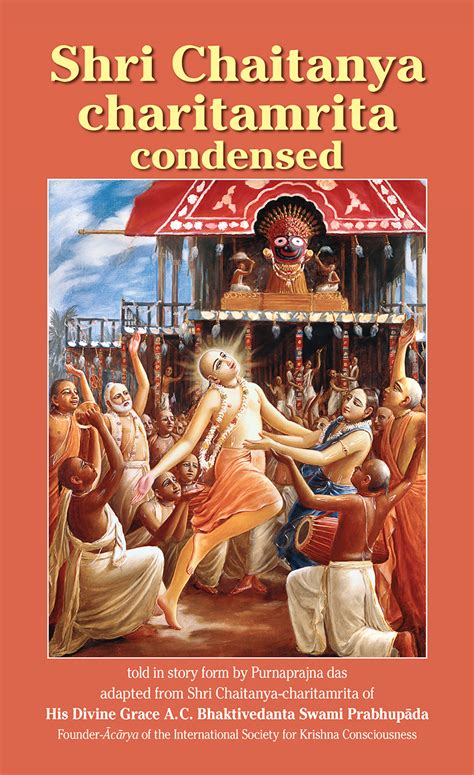 Sri Chaitanya Charitamrita In Story Form English Hare Krishna Books