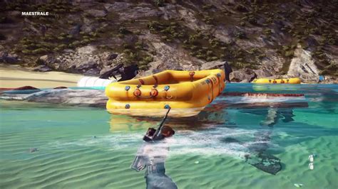 Just Cause 3 Véhicule Caché 3 Life Boat Youtube