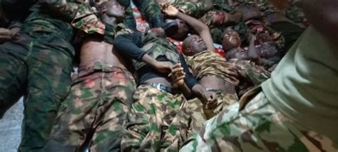 Boko Haram Ambush Federal Troops Massacre Soldiers Graphic