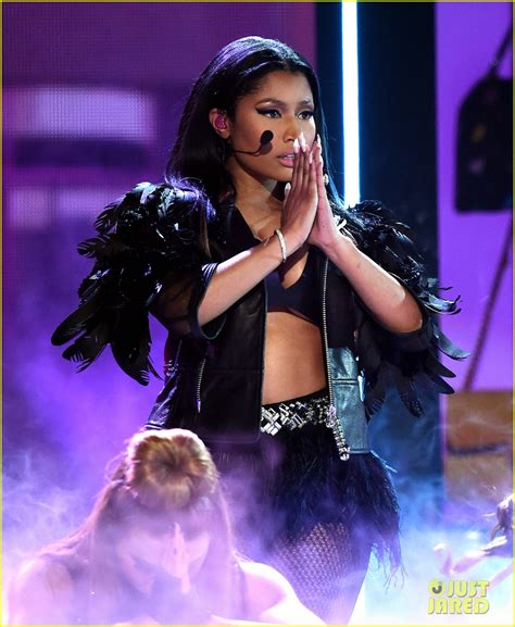 Nicki Minaj Performs Night Is Still Young And Hey Mama At Billboad