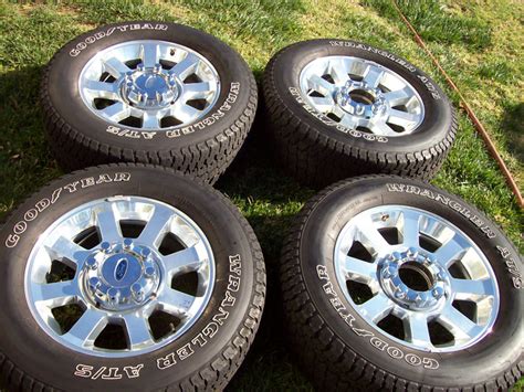 20 Factory Chrome Ford F 250 F 350 Superduty Wheels Tires Oem King