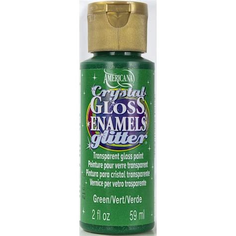 Decoart® Americana® Gloss Enamels Crystal Glitter Acrylic Paint 2oz