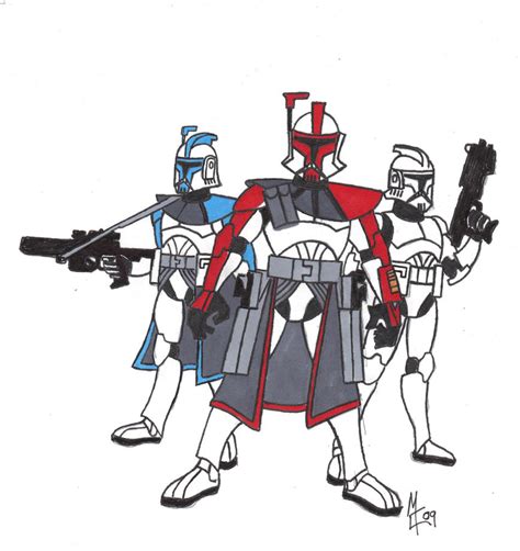 Clone Troopers Cartoon Style By Crashybandicoot On Deviantart