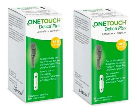 Lancetas Onetouch Delica One Touch Select Plus Flex 50 Unid