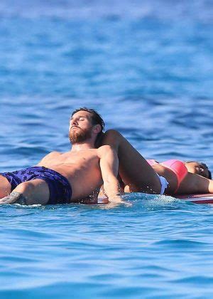 Antonella Roccuzzo In A Bikini On A Yacht In Ibiza Gotceleb Hot Sex Picture
