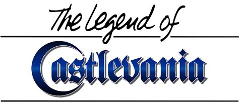 Logo vector photo type : The Legend of Castlevania - Playlist Video - Playlist Theme Videos - LaunchBox Community Forums