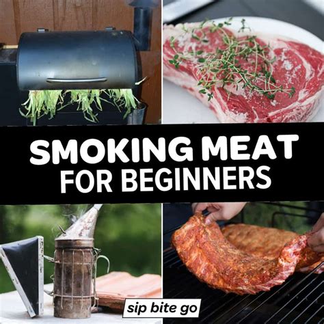 Smoking Meat For Beginners How To Start Smoking Food At Home Sip Bite Go