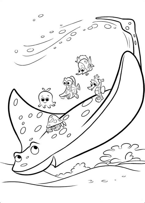 Finding Dory Coloring Pages To Download And Print For Free