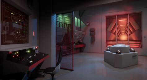 Artstation Uss Enterprise Engine Room Donny Versiga Star Trek