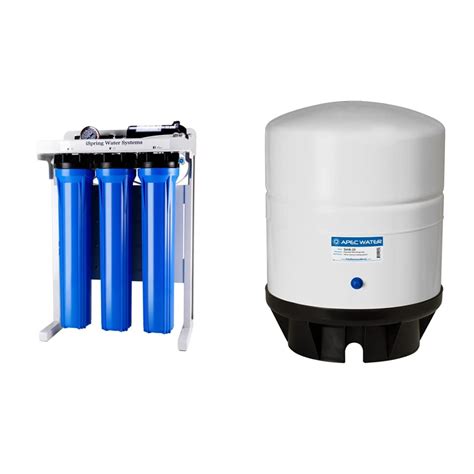 Ispring Rcb3p Reverse Osmosis Ro Water Filtration System And Apec Tank 20