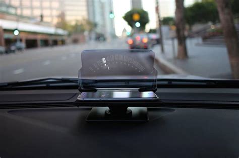 Hudway Glass Turns Your Phone Into A Heads Up Display For Your Car