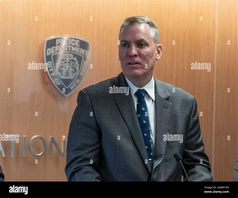 New York Ny September 16 2021 Police Commissioner Dermot Shea Speaks During Briefing In