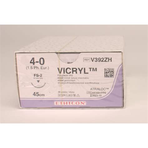 Vicryl Violett 4 015 Fs2 045 3dtz 13420