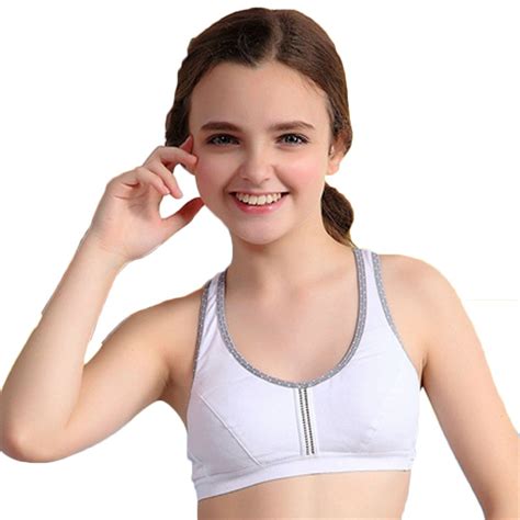 Buy Manjiamei Students Sports Design Y Shoulder Straps Cotton Breathable Training Bras Vest