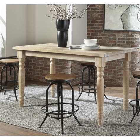 Valerie Counter Height Solid Wood Dining Table And Reviews Birch Lane