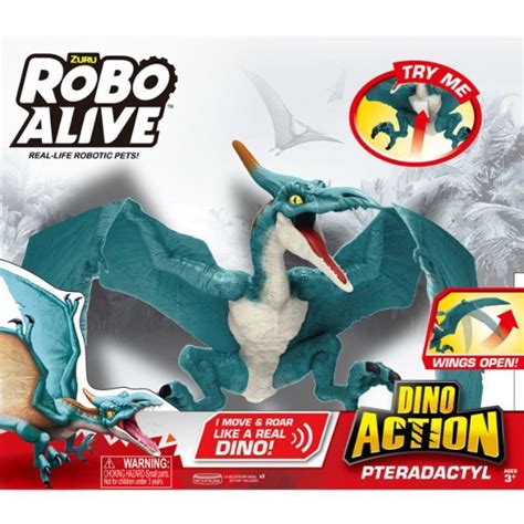 Robo Alive Dinozaur Robot Pterodactyl Tulli Ro
