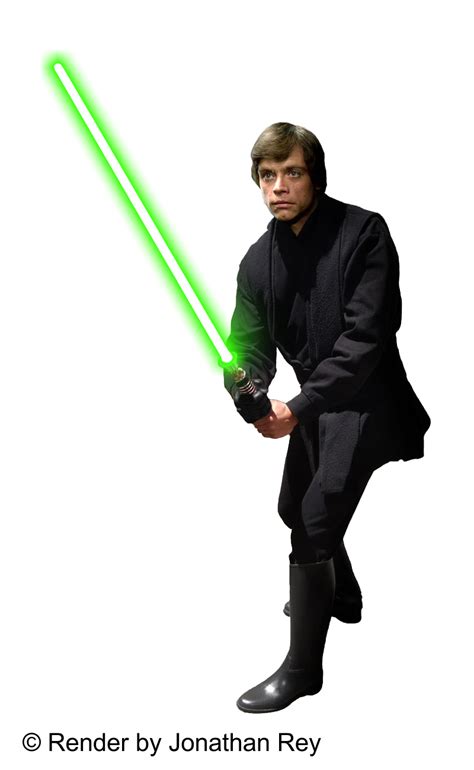 Luke Skywalker Jedi Render Png By Jonathanrey On Deviantart