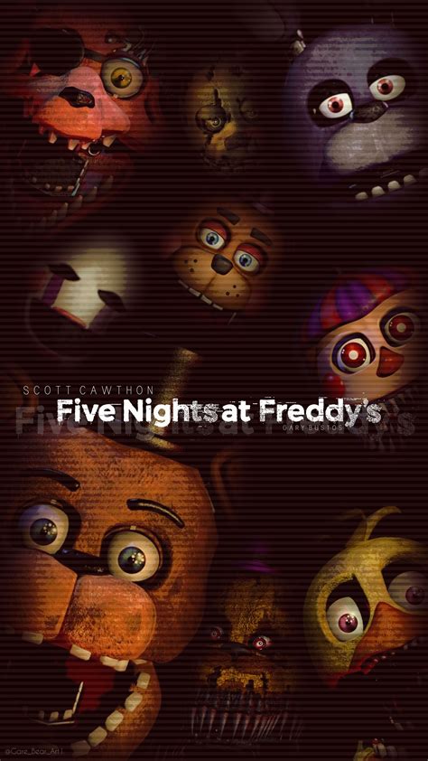 Five Nights At Freddys By Garebearart1 On Deviantart Five Nights At