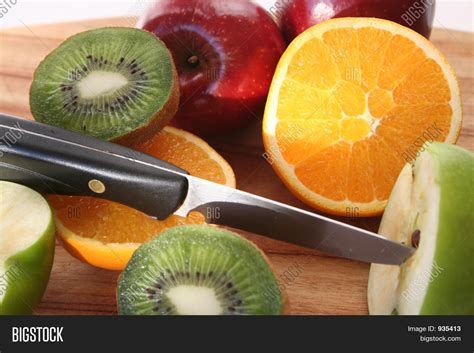 Cutting Fruit Image And Photo Free Trial Bigstock