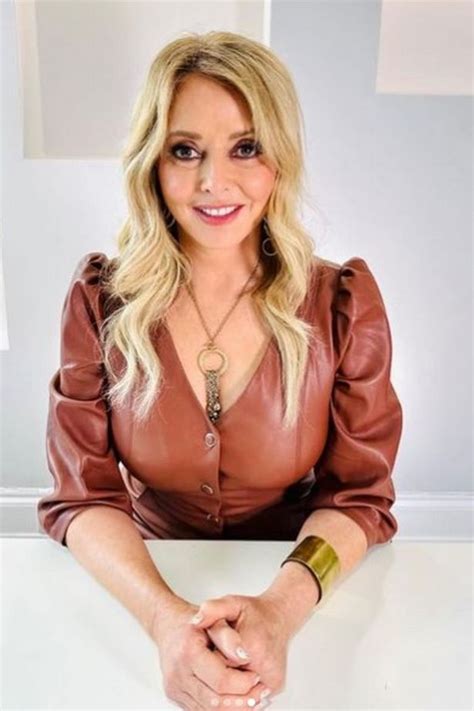 Carol Vorderman Hailed Sexy Mum Ready For Fun As She Wows In Tight Leather Dress Daily Star