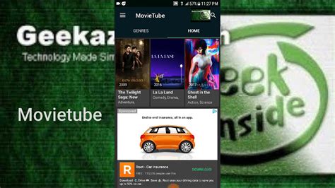 A Review Of Movietube For Android Youtube