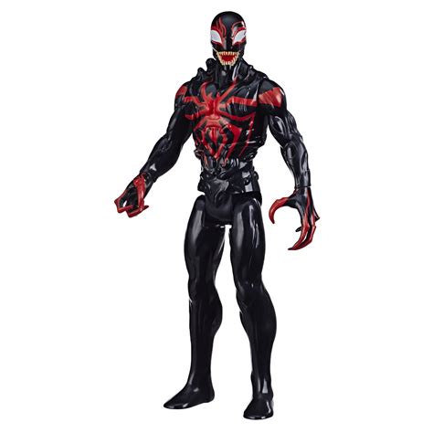 Spider Man Maximum Venom Titan Hero Miles Morales Action Figure Ages 4