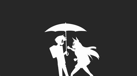 1144700 Illustration Anime Anime Girls Minimalism Silhouette Logo
