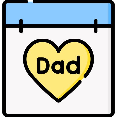 Fathers Day Special Lineal Color Icon