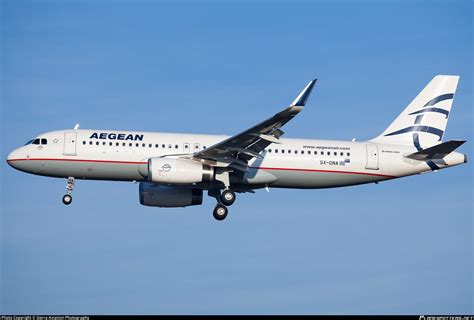 Sx Dna Aegean Airlines Airbus A320 232wl Photo By Sierra Aviation