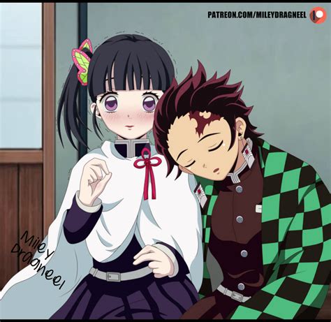 Kanao And Tanjirou By Mileydragneelve On Deviantart