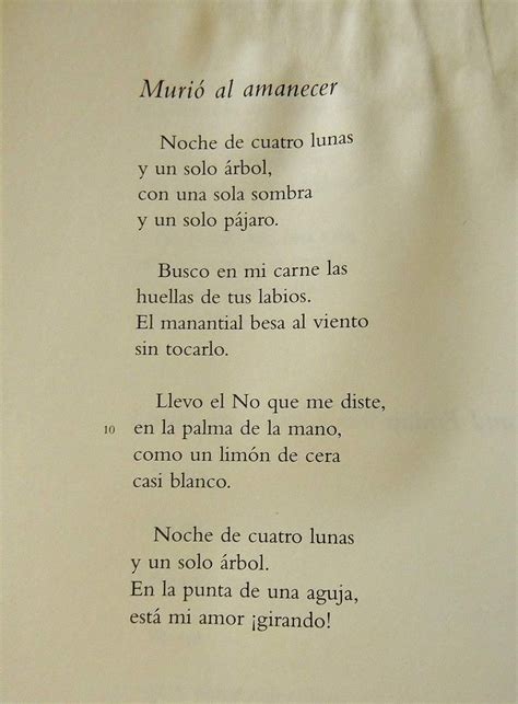 This Poem Is By Federico Garcia Lorca Beautiful Poetry Federico
