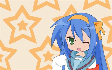 Lucky Star Konata Wallpapers Wallpaper Cave