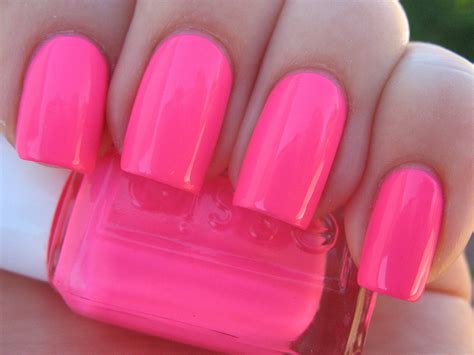 Pink Parka Essie Neon Pink Nails Pink Nails Pink Nail Polish