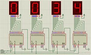 Seven Segment Driver Series With Ic 74hc595 Simple Electro Circuits