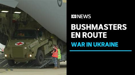 First Australian Bushmaster Combat Vehicles To Depart For Ukraine Abc