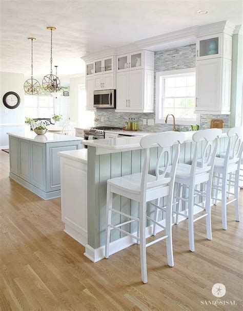 20 Elegant Beach Coastal Style Kitchen Decor Ideas Home Kitchens