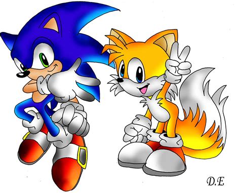 Sonic And Tails By Kslrmine On Deviantart