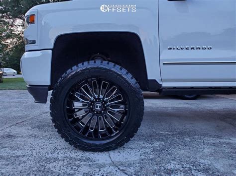 2016 Chevrolet Silverado 1500 With 22x10 25 Hostile Fury And 3512