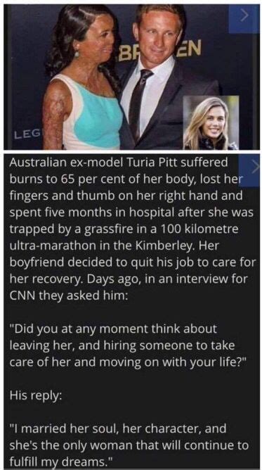 Turia Pitt And Her Amazing Husband Faith In Humanity Restored Faith