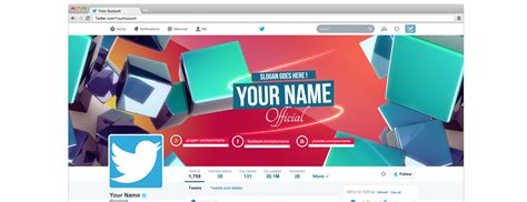 14 Twitter Cover Template Psd Images Twitter Header Template 2014