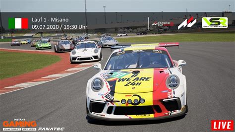Assetto Corsa Competizione Porsche Gt Cup Europe Lauf Misano