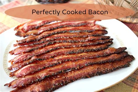 Perfectly Cooked Bacon Mamal Diane