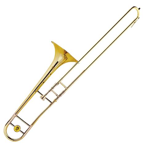 The trombone weighs about 1,3 to 2,8 kilos (3,0 to 6,1 lb). Steinhoff KSO-TB9-GLD Bb/F Slide Trombone