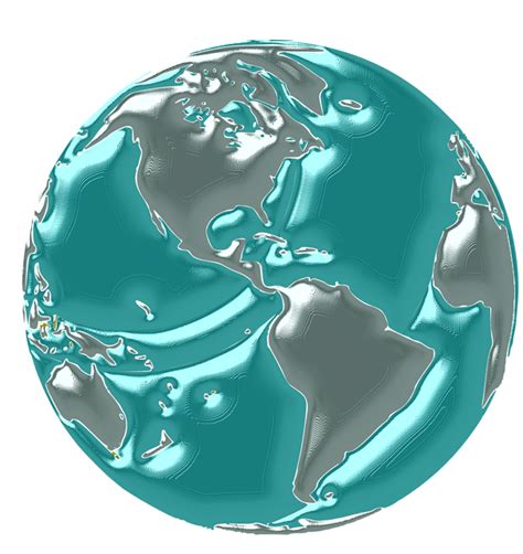 World Blue Map Free Image On Pixabay