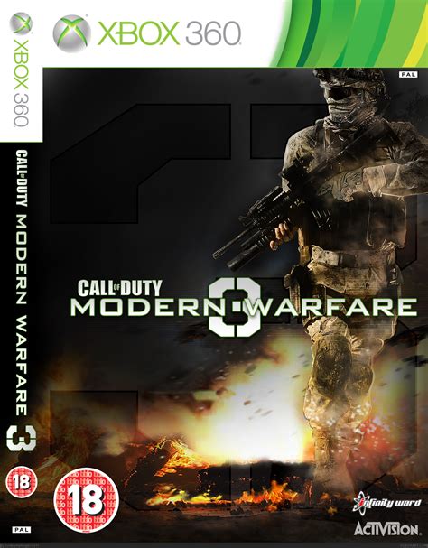 Call Of Duty Modern Warfare 3 Xbox 360 Box Art Cover By Dontfearthereaper